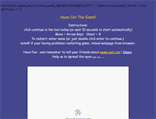 Tablet Screenshot of nyan-cat.com